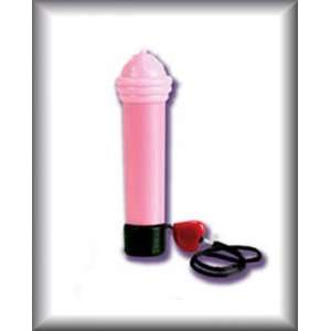  Krystals Mini Pink Cone 3 3/4 Inch Multi Speed Waterproof 