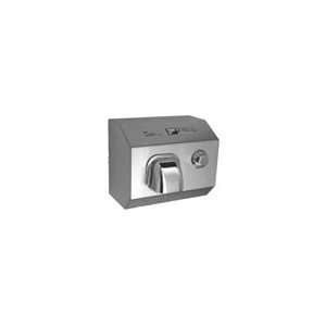   Dryer DR20NSS Push Button Stainless Steel Hand Dryer