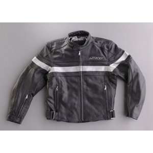  Star and Stripes Leather Jacket   Mens