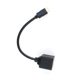  Gold HDMI Cable Y Splitter Adapter   1 Input 2 Outputs 