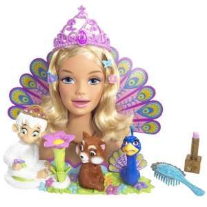  Barbie Island Princess Rosella Karaoke Styling Head Toys & Games