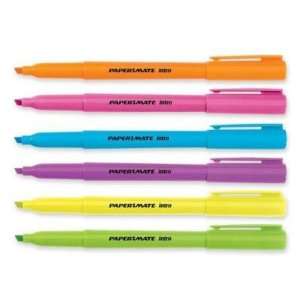  Intro Highlighters,Chisel Tip,6/PK,YW/PK/OE/BE/GN/PE 