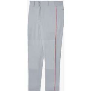  Piped Classic Double Knit Baseball Pants SILVER GREY 