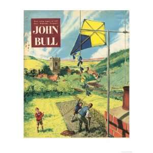  John Bull, Kites, Hobbies Magazine, UK, 1950 Premium 