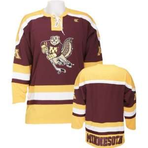  Minnesota Golden Gophers Face Off Hockey Jersey Sports 