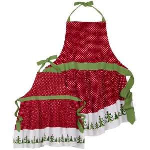  DII Holiday Hostess Print Mommy and Me Apron Set