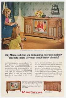1967 Magnavox Calhoun Color Stereo Theatre TV Ad  
