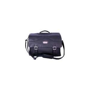  Leatherbay Stanford Leather Briefcase   Black Office 