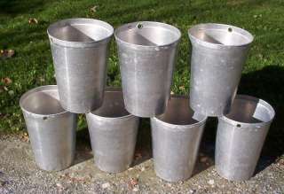 40 Aluminum Sap Buckets Maple Syrup Bucket VERY NICE  