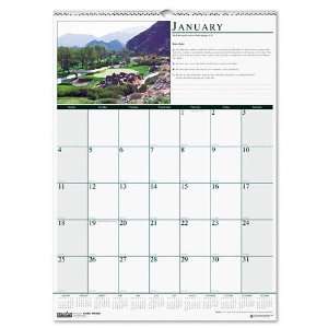  Products   House of Doolittle   Golf Courses Monthly Wall Calendar 