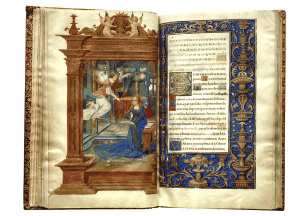 1524 illuminated BOOK OF HOURS Christian 11 manuscripts  