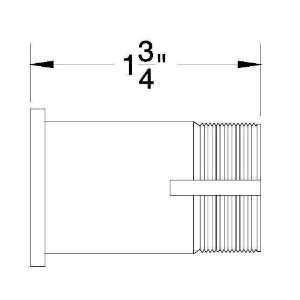  Emtek CY5 ThrdMrt175US26 Polished Chrome Emtek Parts 1 3/4 