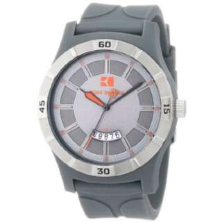 Hugo Boss Mens 1512528 HO2101 BOSS Orange Grey Rubber Strap Watch 