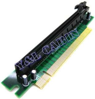 PCI E 16X 90°Angle Extender Protector Riser Card 1U 2U  