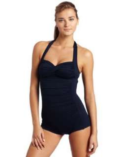  Seafolly Womens Goddess Boyleg Maillot Clothing