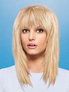 Fringe Human Hair Extension by Jessica Simpson hairdo   R3HH