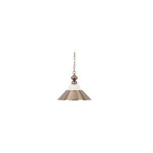  14 1/2 Shade Pendant Finish Antique Brass