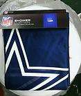 Dallas Cowboys Bathroom Shower Curtain New