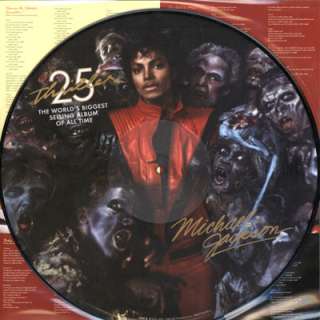 Michael Jackson Thriller 25th LP Picture Disc Vinyl NEW  