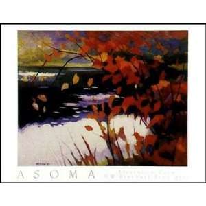   Artist Tadashi Asoma   Poster Size 35 X 27 inches