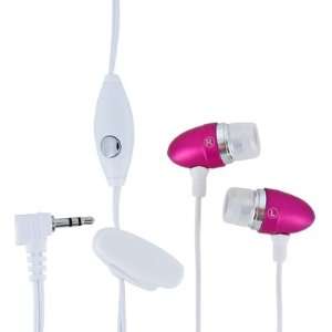  2.5mm Pink Bullet Headset for LG Accolade VX5600/ 100C 