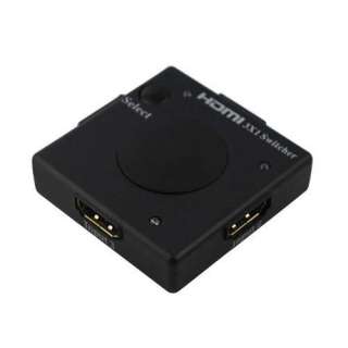 Fosmon 3 port Audio Video Ultra Mini Hdmi Intelligent Auto Switch 