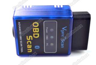 Vgate Mini ELM327 Interface V1.5 Bluetooth OBD2 / OBD II Auto Car 