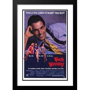  Worth Winning 32x45 Framed and Double Matted Movie Poster 