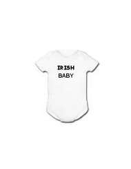 IRISH BABY   Country Series   White Onesie / Baby T shirt   size 