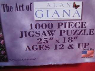 THE ART OF ALAN GIANA PUZZLE FLAG FIREWORKS BOAT PEACE  