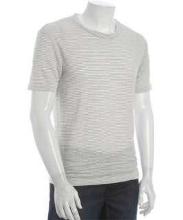 Alternative Apparel grey striped linen Monterey t shirt