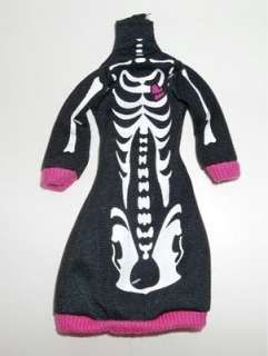 NEW Create A Monster Skeleton Bone Dress Monster High Doll Fashions 