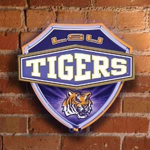  LSU Tigers Neon Shield Table Lamp