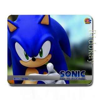 e485 Mouse Pad Mousepad Mat Sonic the Hedgehog  