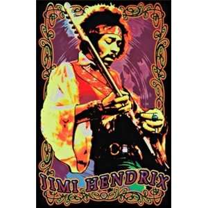  Jimi Hendrix   Headband (blacklight) PREMIUM GRADE Rolled 