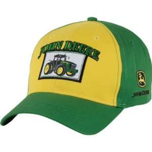  Toddler Green and Yellow Tractor Cap Baby