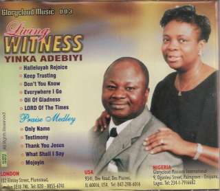 YINKA ADEBIYI[NIGERIAN PREACHER]  LIVING WITNESS  