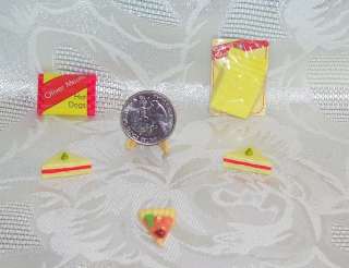 SCALE FOR BARBIE DOLL SIZE OLDER HARD TO FIND FOOD LOT CHEESE 