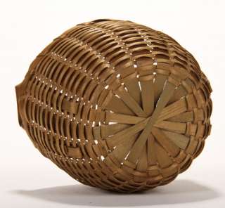   Penobscot Indian  New England NE 19th Century Antique Splint Basket