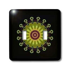  Houk Digital Abstraction Art   Fancy Kaleidoscopes   Green 