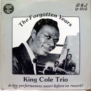 NAT KING COLE TRIO the forgotten years LP sealed vinyl  