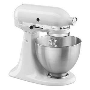  New Kitchenaid Ksm100psww White Stand Mixer, Model Ksm100 