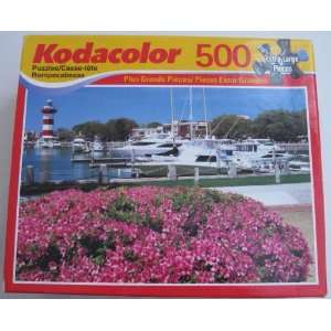  Kodacolor Hilton Head 500 Plus Grands Pieces Puzzle Toys 