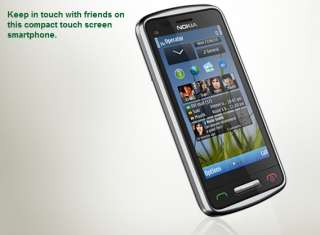 Nokia C6 01 Unlocked GSM 3G WiFi GPS 8MP 2GB Cell Phone  