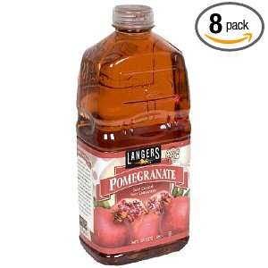 Langers Juice Cocktail, Pomegranate, 64 Ounce Jugs (Pack of 8)  