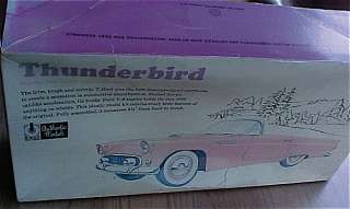 1955 Thunderbird VINTAGE Authentic Models Kit unassembled Rare  