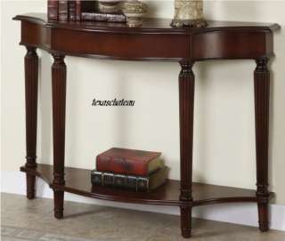 CHERRY WOOD ENTRY HALL ACCENT SOFA CONSOLE TABLE XL  