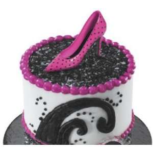 Plastic Fashion Stiletto High Heel Shoes Cake Cupcake Layon  