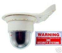 OUTDOOR FAKE Wall/Ceiling DOME DUMMY CAMERAS w/ LED  