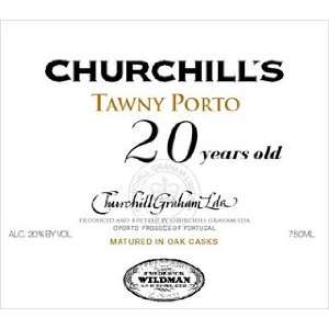    Churchills Tawny Porto 20 Yr Old 750ML Grocery & Gourmet Food